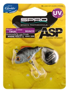 Spro ASP Spinner UV 10g 14g 18g 21g 28g Roach Rotauge Jigging Barsch ABVERKAUF - Bild 1 von 3