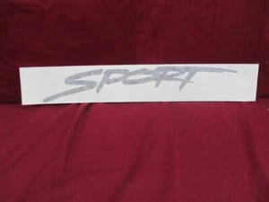 NOS OEM Dodge Dakota Front Door "SPORT" Decal 2001 - 02 Black Left OR Right - Picture 1 of 5