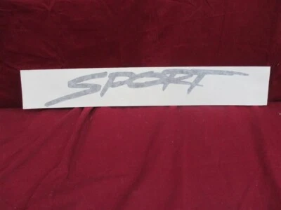 Nuevo de Lote Original Dodge Dakota Puerta Delantera "SPORT" Calcomanía 2001-02 Negro Izquierda O Derecha Foto 1 de 4