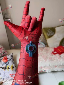 1Pair The Amazing Spider-Man 1 Web Shooter Cosplay Halloween Costume Decorate UK - Picture 1 of 11