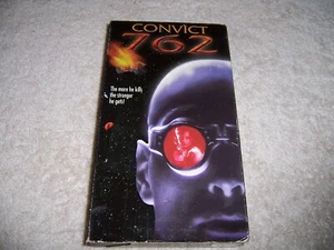 Convict 762 VHS Video Frank Zagarino Shannon Sturges Billy Drago - Picture 1 of 3