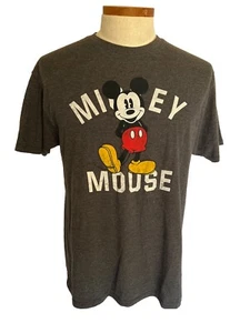 Disney Mickey Mouse Unisex Tshirt Größe L Grau Rundhals Kurzarm - Bild 1 von 8
