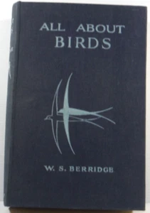 All About Birds hardcover by W S Berridge 1934 old vintage bird book illust - Picture 1 of 13