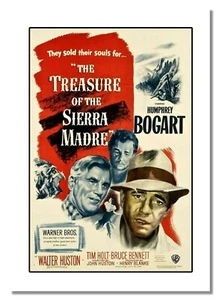 Bogart Treasure of the Sierra Madre Western Film Advert Poster Cinema Star Photo - Picture 1 of 6