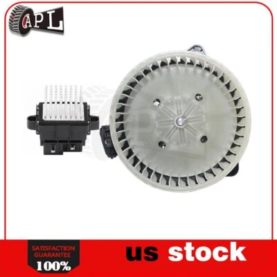 1X motor soplador y 1X resistencia para Cadillac SRX y STS 2007 2008-2009 delantero Foto 1 de 4