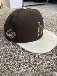 La Dodgers Mütze braun und gold 59fifty 7 3/4 - Bild 1 von 5