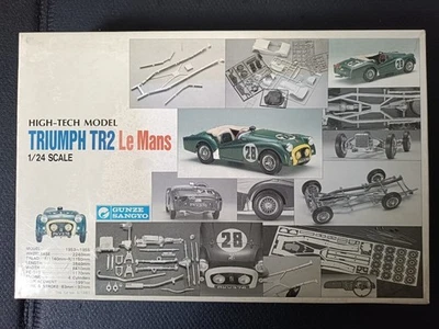 134, non assemblato, avvolto Gunze Sangyo 1/24 Hi-Tech el Triumph TR2 Le Mans - Immagine 1 di 4
