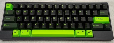 HHKB Professional Hybrid Type-S US Layout Charcoal with DOMIKEY Keycaps - Image 1 of 4