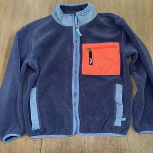 PATAGONIA Synchilla Fleece Pullover Sweatshirt Jacket Full Zip Size Youth 12 - Picture 1 of 5