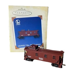 Hallmark Keepsake “Lionel No. 717 Caboose” Ornament vintage y2k 2005 - Picture 1 of 12