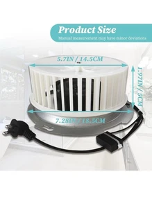 Motore Soffiatore 8832NA Aggiornato Compatibile con Nutone 84757 JA2B099N Bagno - Foto 1 di 3