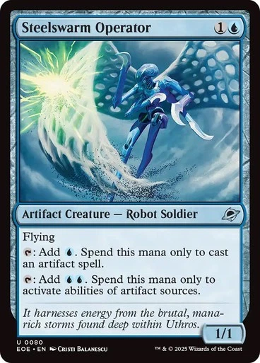 4 x Steelswarm Operator (0080) - Edge of Eternities - Uncommon - Image 1 of 1