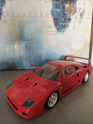 1:18 1988 Ferrari F40 1999 Hot Wheels 1999 Production Classic Diecast Red  - Image 1 of 4