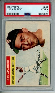 Luis Aparicio 1956 Topps #292 Chicago White Sox PSA 4 - Picture 1 of 2