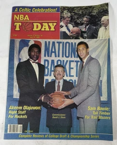 1984 NBA TODAY Basketball Newspaper Magazine, Draft Picks, Michael Jordan - Picture 1 of 4