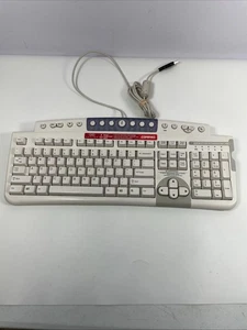 Vintage Compaq KUS0060 Tastiera Meccanica Cablata Connessione P/S Computer - Foto 1 di 9