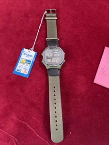 Casio AE1200WHB-1B NEW Men's Watch Digital Illuminator World Time Cloth Band - Picture 1 of 3