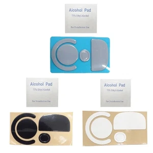 1Set for GProX Superlight Mouse Feet Sticker Mouse Skates Glides Curved Edges - Picture 1 of 11