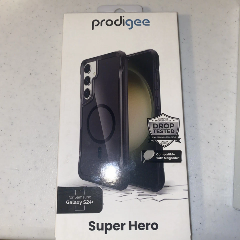 Prodigee Super Hero Case for MagSafe for Samsung Galaxy S24+ (Plus) - Smoke - Image 1 of 1