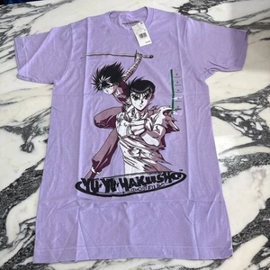 Yu Yu Hakusho Ghost Files   Purple T-shirt Size Medium  - Picture 1 of 6