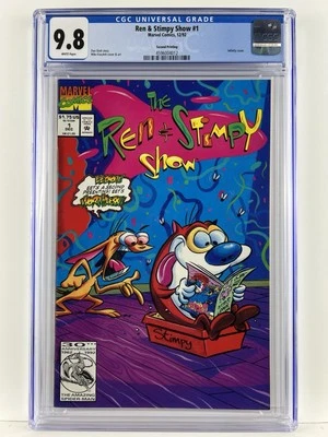 The Ren & Stimpy Show #1 (Marvel Comics December 1992) Scarce 2nd Printing!!! - Image 1 of 2