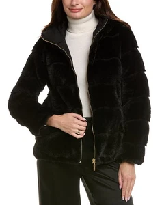 Chaqueta corta reversible acanalada Via Spiga para mujer - Imagen 1 de 9