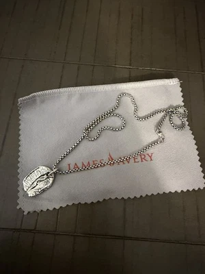 James Avery Retired Prince If Peace Jesus Pendant With 22” Inch Chain - Image 1 of 2