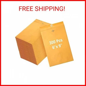Ctosree 300 Pcs Manilla Envelopes Clasp Envelopes Bulk Brown Kraft Catalog Lette - Picture 1 of 2