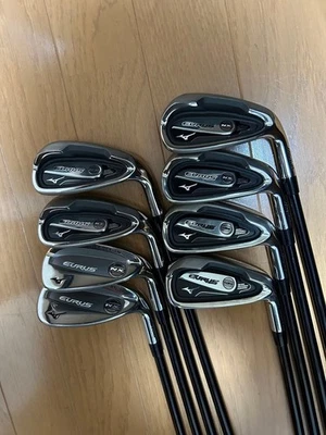 Mizuno Right Handed Iron Set EURUS NX 5-9,P,G,S Graphite Shaft Flex R - Image 1 of 4