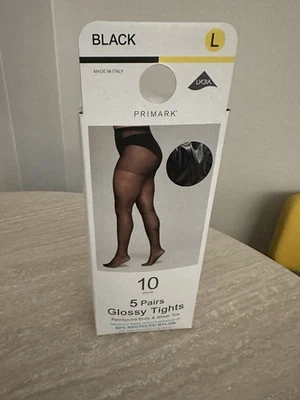 Nuevo conjunto de 5 mallas para mujer. Acabado brillante. Talla grande Foto 1 de 2