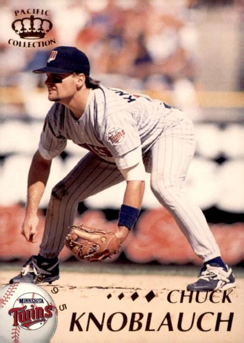 #250 Chuck Knoblauch 1995 Pacific Near Mint or Better - Image 1 of 2
