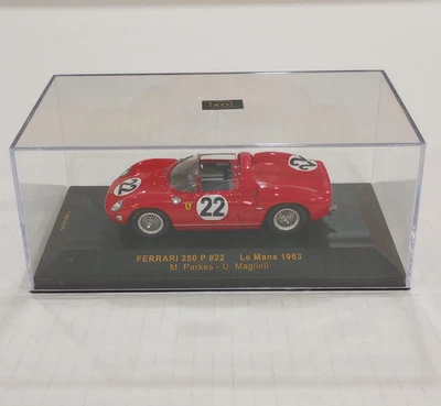 Ixo 1/43 Ferrari 250 P #22 - 1963 Le Mans LMC070 Diecast Model Car - Image 1 of 4