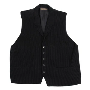 Y's for men Front Knit Switching Vest Size S-M(K-160562) - Picture 1 of 12