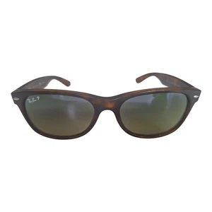 Original Ray-Ban New Wayfarer RB 2132 Braun Havana Sonnenbrille - Made in Italy - Bild 1 von 9