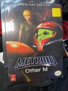 Metroid Other M Premiere Edition Official Strategy Guide Book Brand NEW SEALED - Imagen 1 de 2