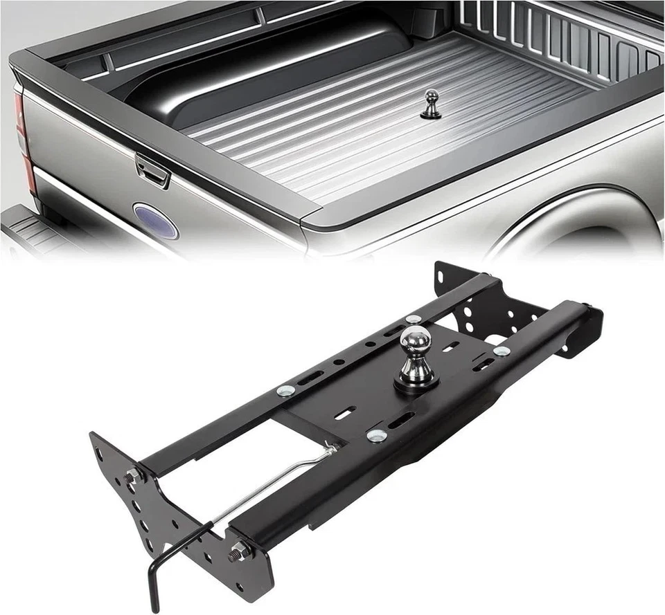 ECOTRIC Gooseneck Trailer Hitch Compatible with 1999-2016 Ford F250 F350 Comp... - Image 1 of 4