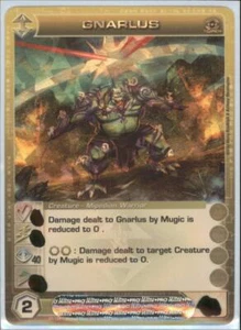 (CSS-027-3W-40) Gnarlus (Wisdom 60) (SR) Chaotic Premium Pack Foil Card - Picture 1 of 1