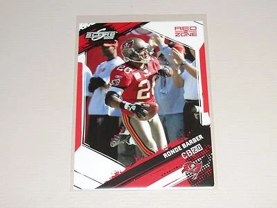 2009 Score RONDE BARBER #279 Inscriptions Red Zone SP/30 Tampa Bay BUCCANEERS - Image 1 of 2