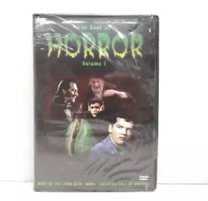 Best Horror Vol 1 DVD: Night Living Dead, Mania, Little Shop Horrors-New - Picture 1 of 2