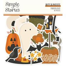 Crafts SS Bits Pieces DieCuts Faboolous Halloween Icons Haunted House Ghosts Bat