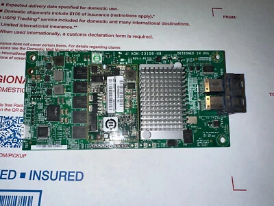 Supermicro Raid Adapter - 12Gb/s - 8-Port SAS Internal  RAID Card AOM-S3108-H8 - Image 1 of 3