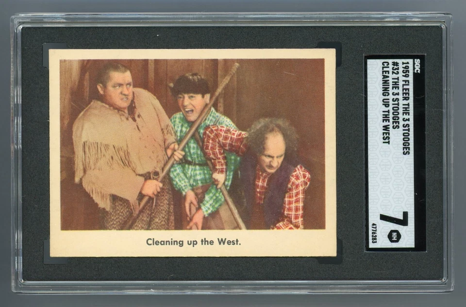 1959 The Three Stooges #32 Cleaning Up The West SGC 7 NM #4776283 - Image 1 of 2