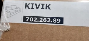 Ikea Kivik 2-Sitzer Sofabezug Loveseat Slipper Dansbo Medium Rot Neu Authentisch - Bild 1 von 2