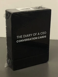 Steven Bartlett The Diary Of A CEO Conversation Cards - First Edition. NEW! - Picture 1 of 3