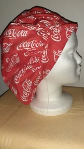 Coke Cola Medical Surgical Bouffant Scrub Hat SIZES S,M,L - Picture 1 of 1