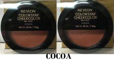 2 Revlon Colorstay Cheekcolor Oil Free Full Size - Color Stay Blush - Cocoa - Image 1 of 2
