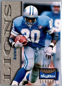 1995 SkyBox Premium Barry Sanders Card #11 Detroit Lions - Picture 1 of 2