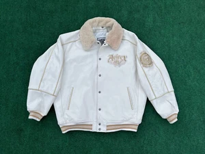 Avirex Varsity Naval New York Academy Leather Jacket  Mens 4XL - Picture 1 of 23