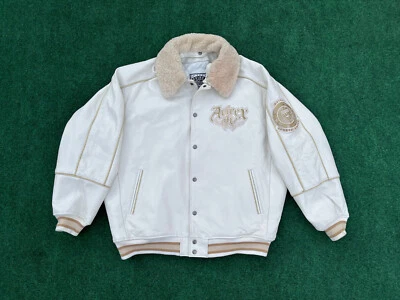 Avirex Varsity Naval New York Academy Leather Jacket  Mens 4XL - Image 1 of 4