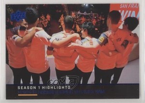 2019 Upper Deck Overwatch League Season 1 Highlights Rare Blue #147